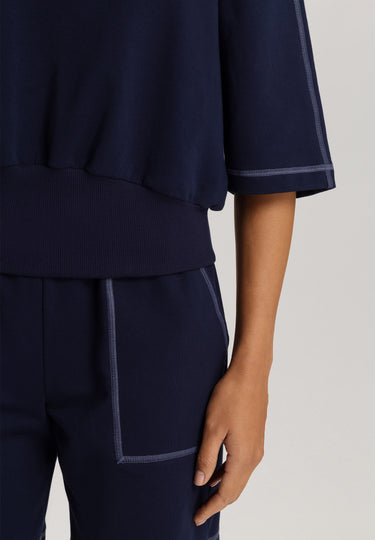 Natural Living Organic Cotton Sweatshirt | Deep Navy 78429-1610